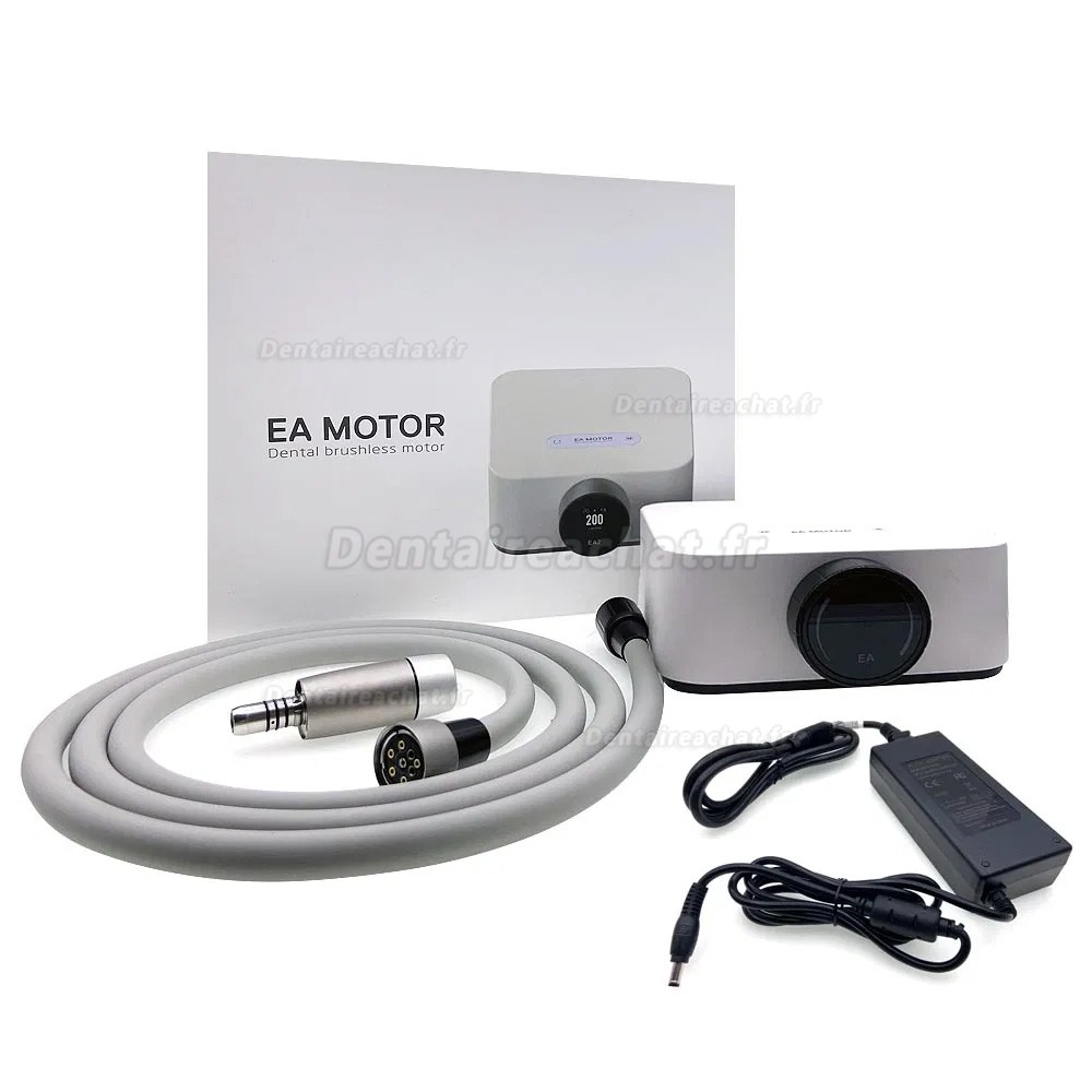 Micromoteur dentaire électrique sans balais à LED portable 90 W THREEH EA-MOTOR
